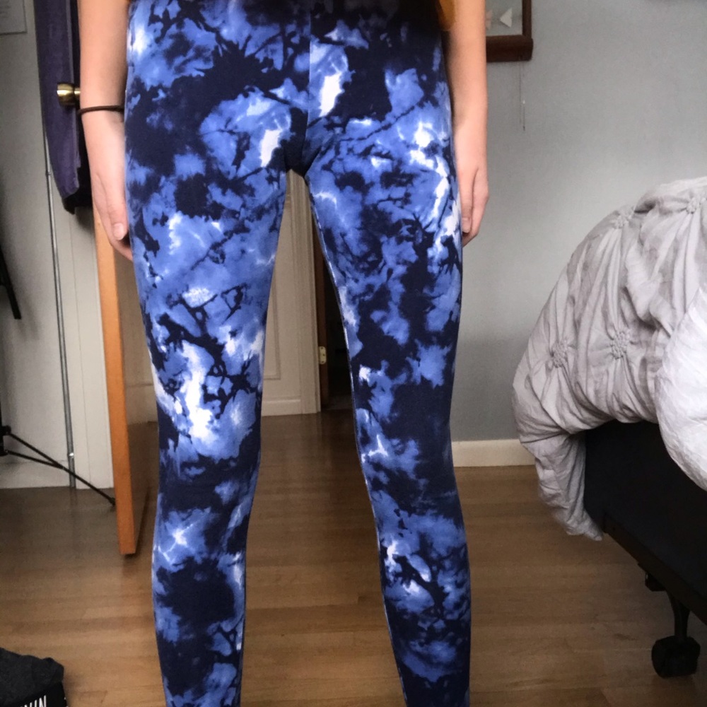 tie dye leggings